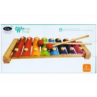 Instrumenty dla dzieci, Mega Creative, instrument muzyczny Cymbałki 8 tonowe