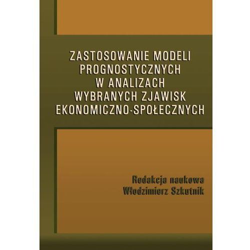 E-booki, zastosowanie modeli prognostycznych w analizach wybranych zjawisk ekonomiczno-społecznych
