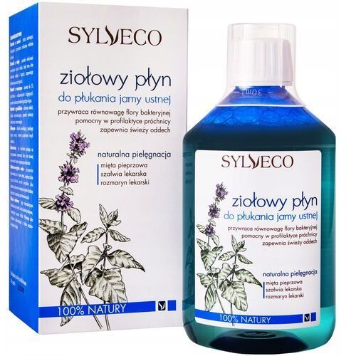 Płyny do płukania ust, SYLVECO - Ziołowy płyn do płukania jamy ustnej 500 ml